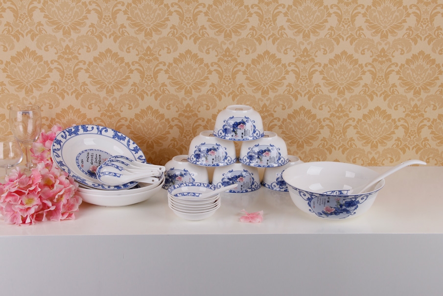 24头餐具（春风花儿香）